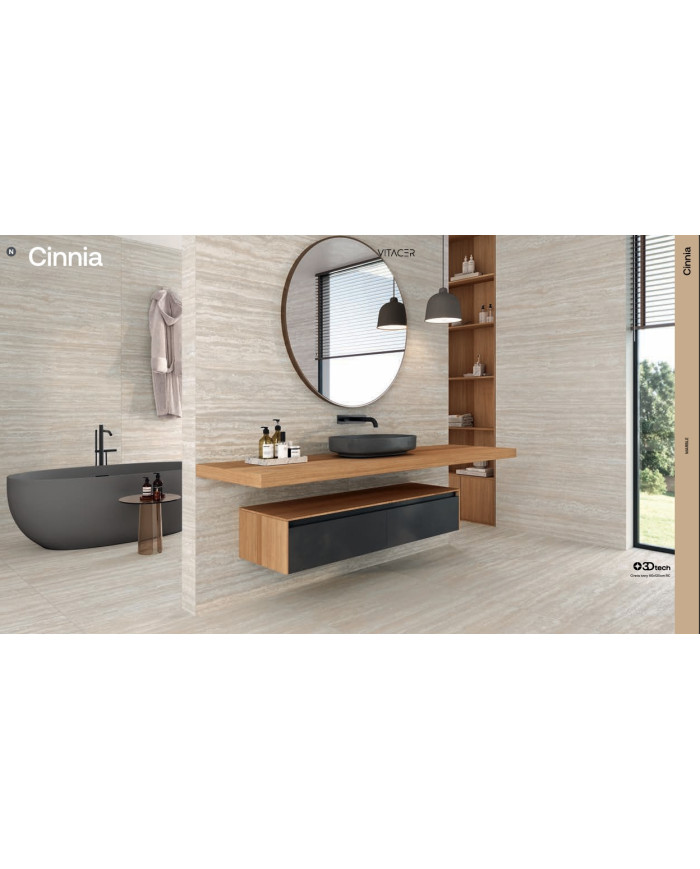 CINNIA NATURAL 60X120 RECT. (3Dtech)