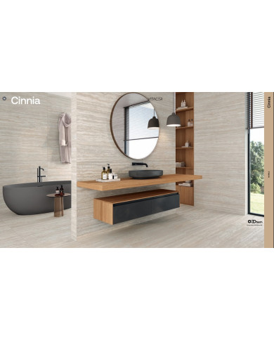 CINNIA CREAM 60X120 RECT. (3Dtech)