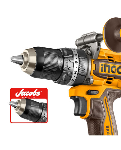 Κρουστικό Δραπανοκατσάβιδο Compact Μπαταρίας 20V Li-Ion SOLO 96Nm με Jacobs Τσοκ