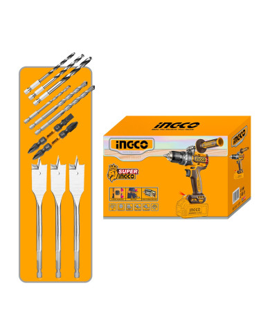 Κρουστικό Δραπανοκατσάβιδο Compact Μπαταρίας 20V Li-Ion SOLO 96Nm με Jacobs Τσοκ