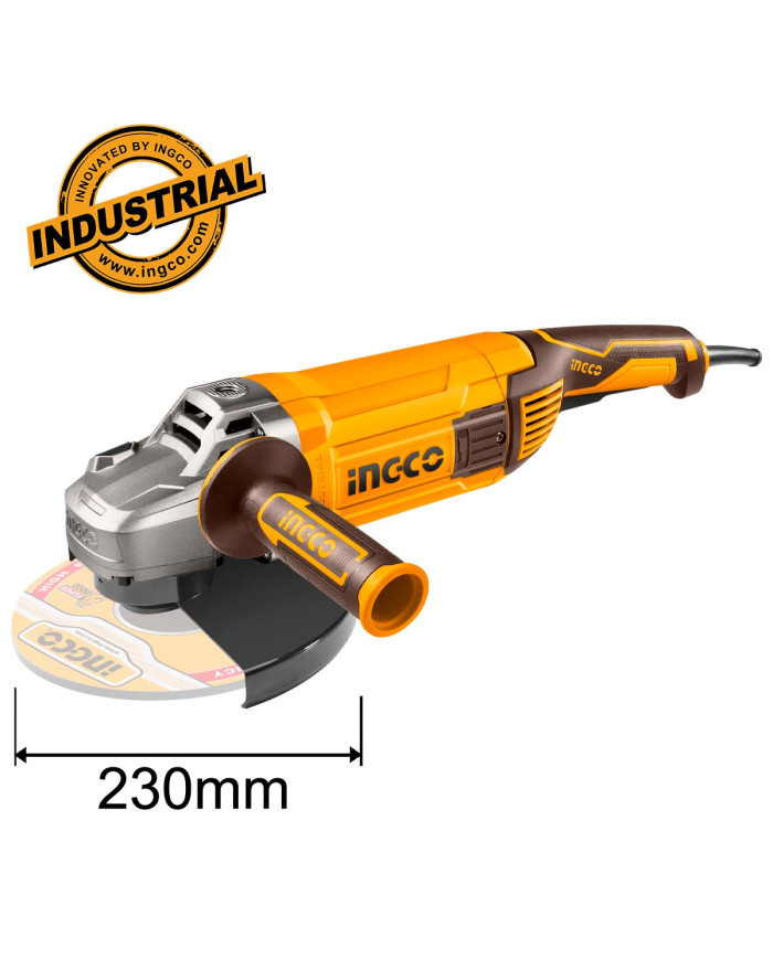 Ηλεκτρικός Γωνιακός Τροχός 2400W 230mm