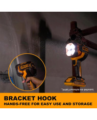 Προβολέας Εργασίας 20V Li-Ion SOLO 800-1400-2000 lumens